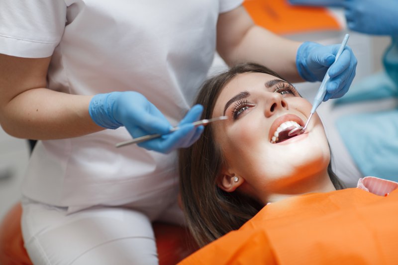 A dental checkup with a Spring Hill dentist